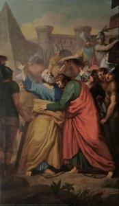 Farewell Of St Peter And St Paul — Pranciškus Smuglevičius