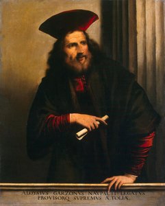 Portrait Of Aloysio Garzoni — Detto Pietro Della Vecchia Pietro Muttoni