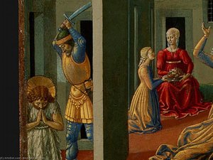 The Dance Of Salome (detail) — Benozzo Gozzoli