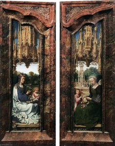 The Malvagna Altarpiece (side Wings) — Jan Gossart