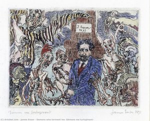 Demonen, Die Mich Verfolgen — James Ensor