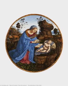 The Adoration Of The Child — Piero Di Cosimo (piero Di Lorenzo)