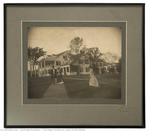 Familien Pope På Hill-stead Lunden — Gertrude Kasebier