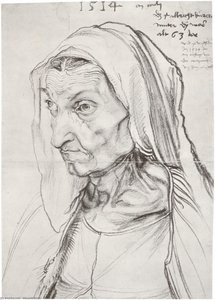 Retrato De La Madre Del Artista — Albrecht Dürer
