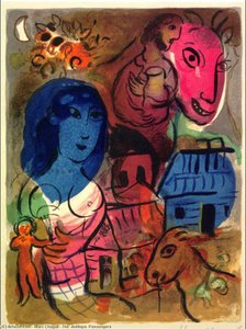 The 'antilopa' Passengers — Marc Chagall