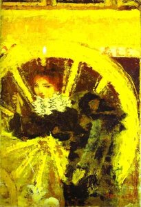Le Cheval De Calèche — Pierre Bonnard