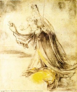 María Con El Sol Bajo Sus Pies — Matthias Grünewald