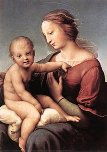 Madona Su Vaiku (didžioji Kovperio Madona) — Rafaelis