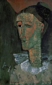 Pierrot (auch Selbstbildnis Als Pierrot) — Amedeo Modigliani