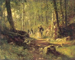 Spaziergang Im Wald — Ivan Ivanovich Shishkin