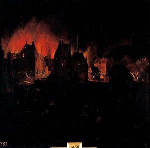 Burning And Looting Of A Population — Pieter Bruegel The Younger