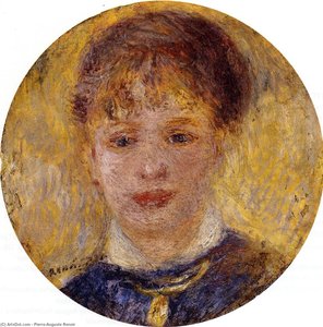 Cabeza De Mujer 1 — Pierre-auguste Renoir