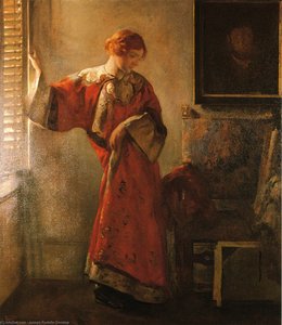 The Window Blind — Joseph Rodefer Decamp