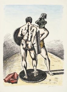 Gladiatorer — Giorgio De Chirico
