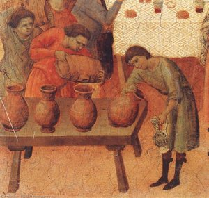 Disputa Cu Doctorii (detaliu) — Duccio Di Buoninsegna
