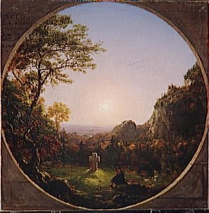 La Croix Dans La Solitude — Thomas Cole