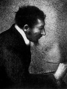 Ritratto Di Edmond-françois Aman-jean — Georges Pierre Seurat