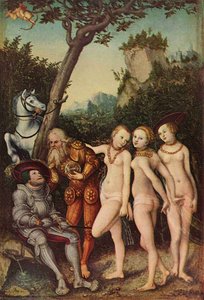 Das Urteil Des Paris — Lucas Cranach Der Ältere