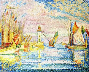 Le Phare, Groix — Paul Signac