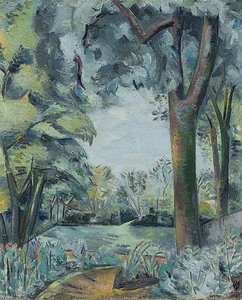 Landscape (verso) — Paul Nash