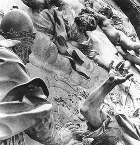 The Meeting Of Leo I And Attila (detail) — Alessandro Algardi