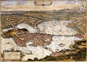 View Of Mantua — Frans Hogenberg