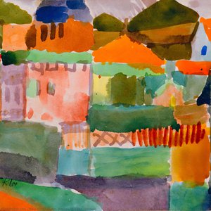 In The Houses Of Saint Germain — Paul Klee