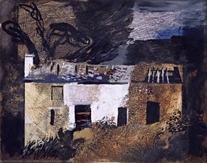 Ruined Cottage, Llanthony — John Piper
