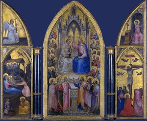 The Coronation Of The Virgin, And Other Scenes — Giusto De' Menabuoi