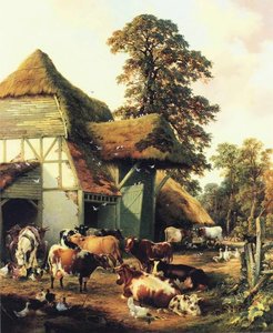 A Farm In Kent — Thomas Sidney Cooper