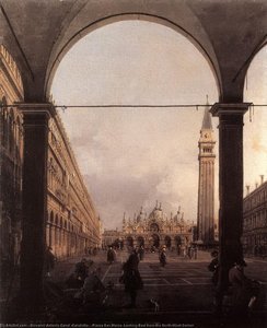 Piazza San Marco: Looking East From The North-west Corner — Canaletto