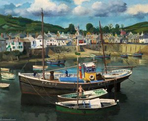 Mousehole, Cornualha — Richard Eurich