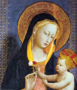 San Domenico Altarpiece (detail) — Fra Angelico