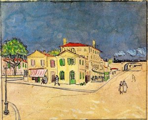 Vincent’s House in Arles (också känd som The Yellow House)