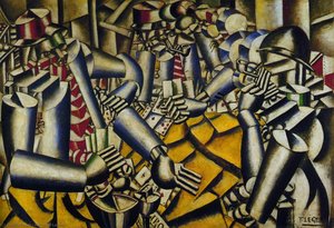La Partie De Chart — Fernand Léger
