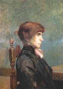 Porträt Von Jeanne Wenz — Comte Henri Marie Raymond De Toulouse-lautrec-monfa