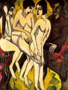 Das Urteil Des Paris — Ernst Ludwig Kirchner