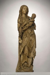 Virgin And Child On The Crescent Moon — Tilman Riemenschneider