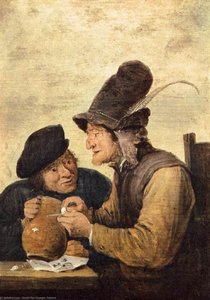 Dos Borrachos — David Teniers El Joven