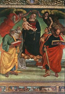 Madonna And Child With Saints — Luca Signorelli