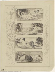 Los Tiempos Del Día — Gustav Klimt