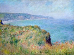 Klipp Nära Pourville — Claude Monet