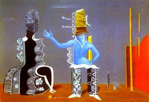 La Pareja O La Pareja En Encaje — Max Ernst