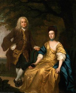 Benjamin Hoadly And His Wife — Francis Hayman