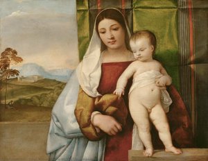 La Madonna Gitana — Tiziano Ramsay Peale Ii