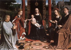 The Mystic Marriage Of St Catherine — Gerard David