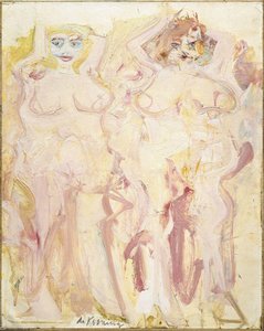 Deux Femmes Debout — Willem De Kooning