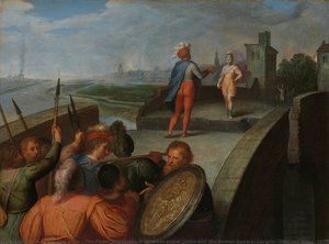 The Peace Negotiations Between Julius Civilis And The Roman General Cerialis, Otto Van Veen, 1600 - 1613 — Otto Van Veen