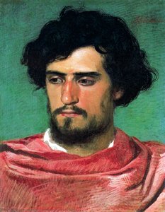 Portrait D´un Jeune Romain — Arnold Böcklin