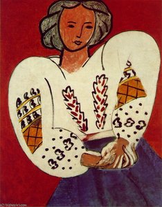 Die Rumänische Bluse, Nationalmuseum — Henri Matisse